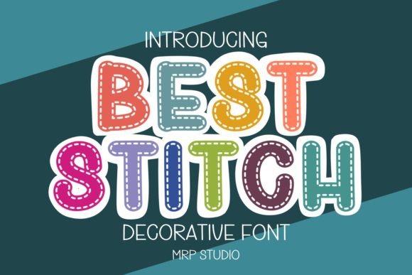 Discover the Best Stitch Font for Playful Designs