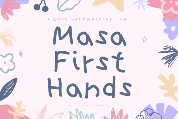Discover the Charm of Masa First Hands Font