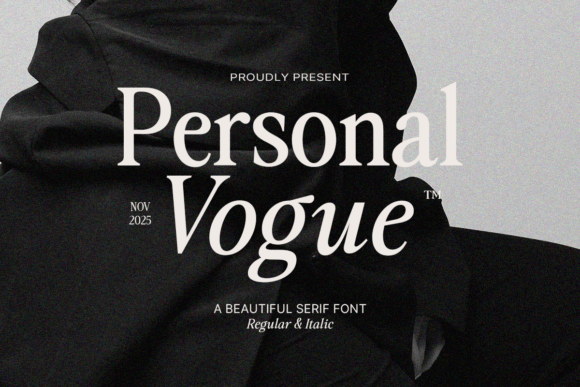 Discover the Elegance of Personal Vogue Typography