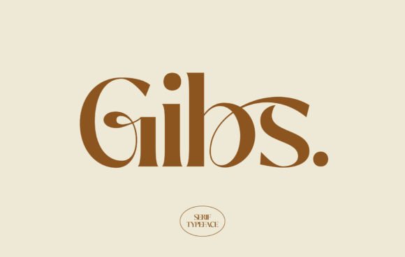 Gibs: Elegant Serif Font for Modern Branding