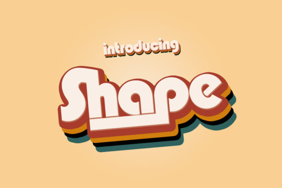 Shape: A Perfectly Kerned Font for Modern Branding
