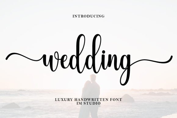 Wedding: A Stylish Handwritten Font for Elegant Designs